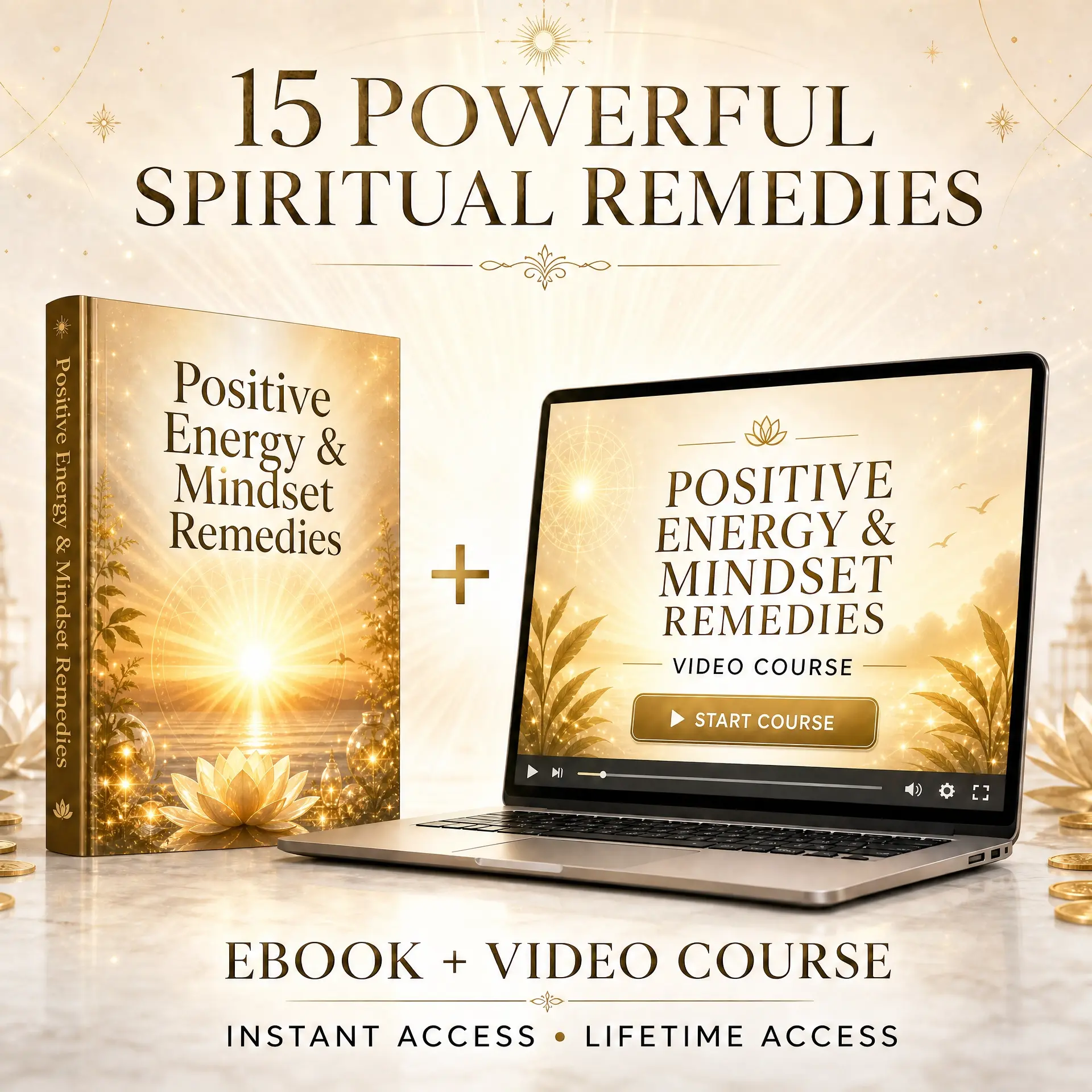 Positive Energy & Mindset Remedies ebook cover