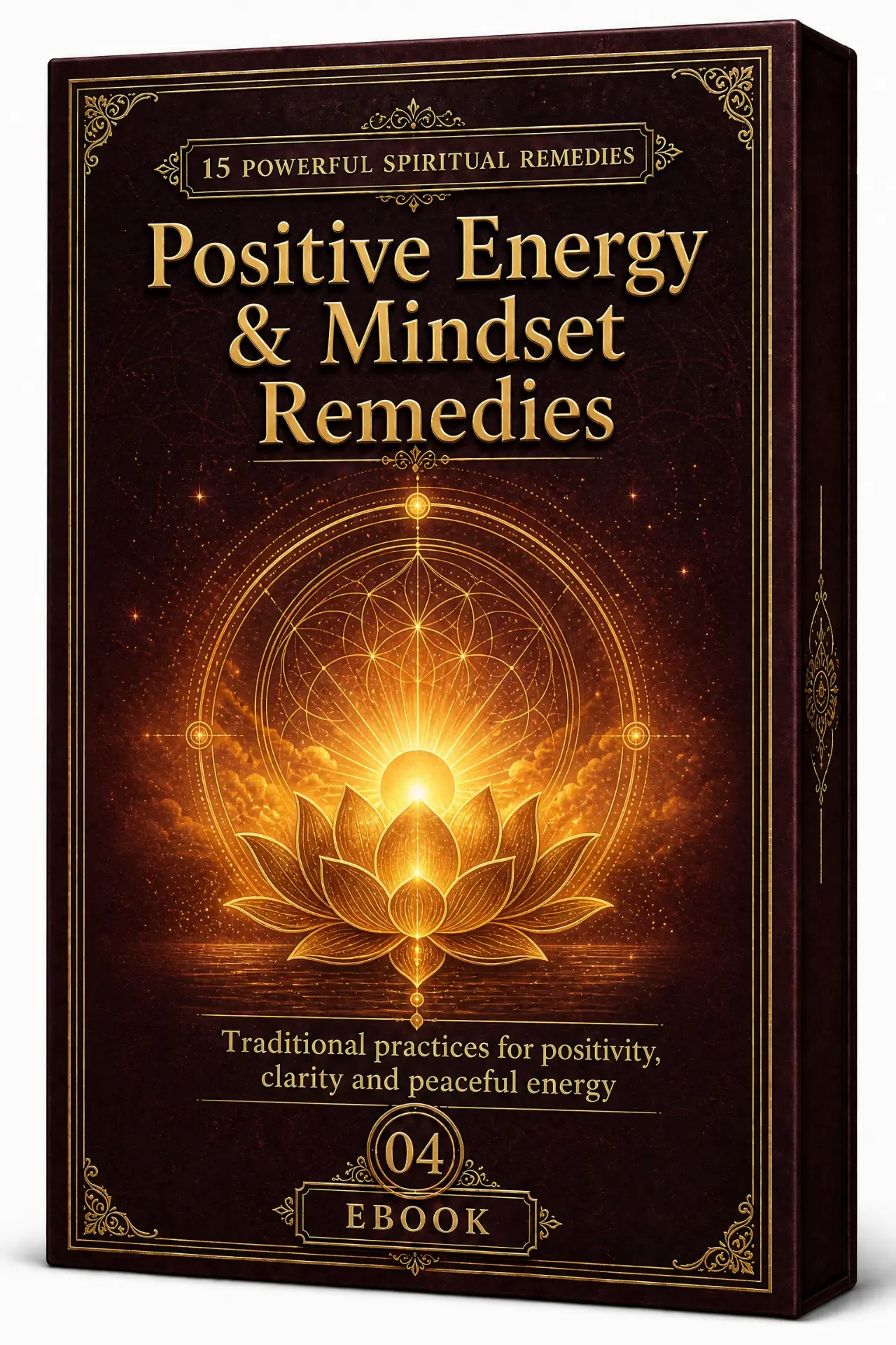 Positive Energy & Mindset Remedies ebook cover